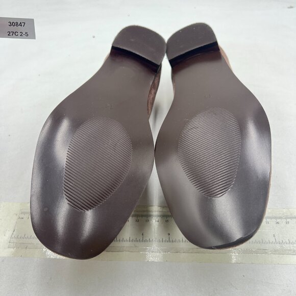 Grey Women Comfy Closed Toe Moccasins Slip on Flat Slipper Soft Sole Loafer - Picture 6 of 7